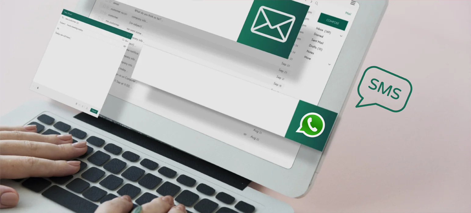 WhatsApp Connect, Custom SMS & Transactional Emails