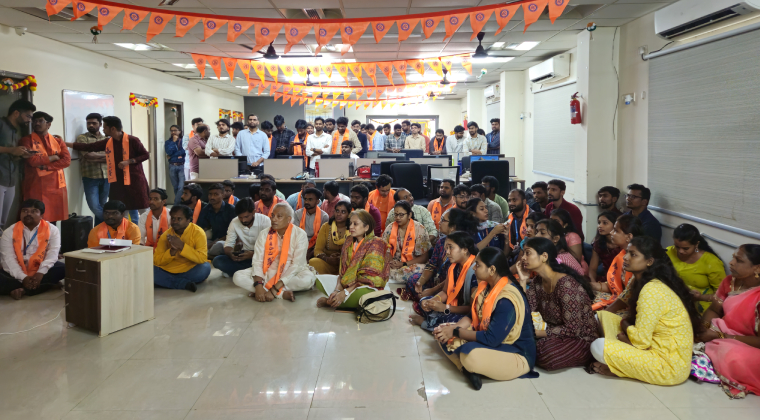 A Joyful Celebration of the Ram Mandir Consecration at Revalsys